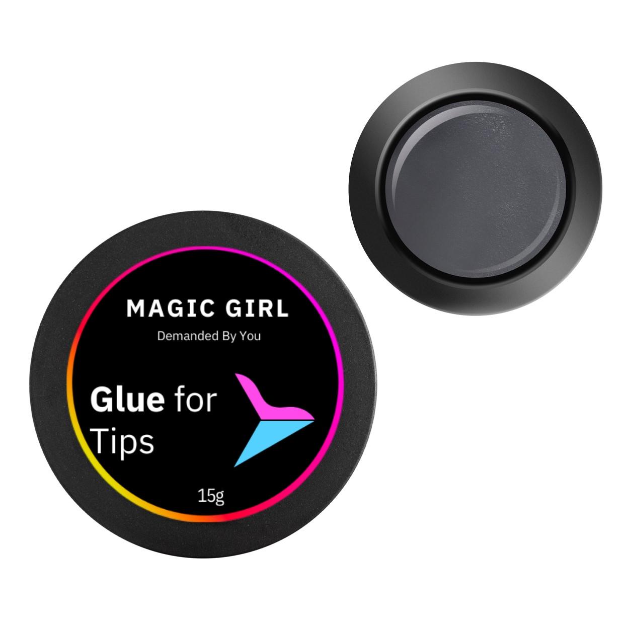 Гель Клей Glue for Tips Magic Girl для гелевых типов 15 мл (A1645193925)