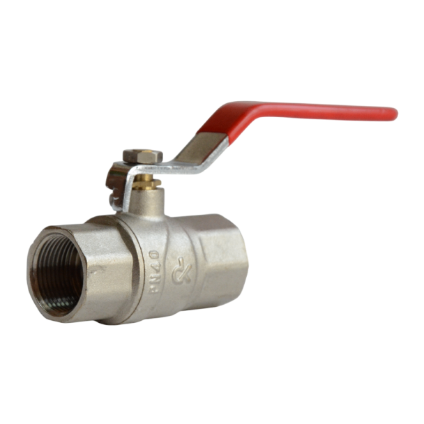 Кран шаровой DK Grand 3/4" ВВ прямой латунь никелированная (DG.101.20) Кран шаровой DK Grand 3/4" ВВ прямой латунь никелированная (DG.101.20)