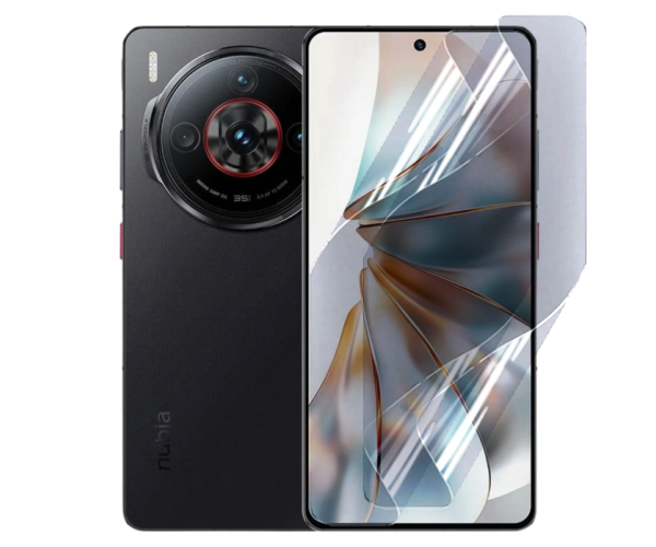 Противоударная гидрогелевая пленка Hydrogel Film для ZTE Nubia Z60s Pro, Transparent