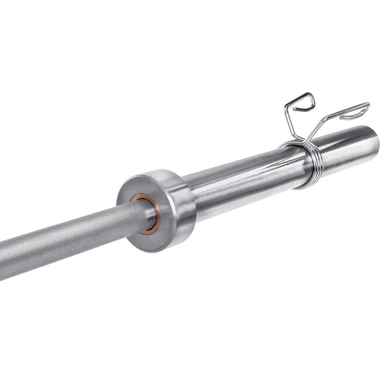 Гриф для штанги TA-2717 прямий для кросфіту Срібний (58363115) - фото 3 Гриф для штанги TA-2717 прямий для кросфіту Срібний (58363115) - фото 3