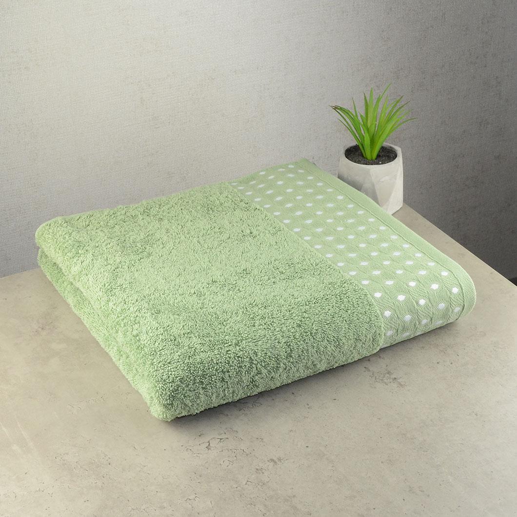 Махровое полотенце GM Textile Azi 70х140 см Мятный