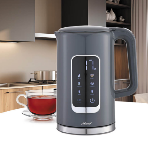 Електрочайник Maestro MR-024-GREY сенсорна панель 1,7 л 2200W (2186411822) - фото 2