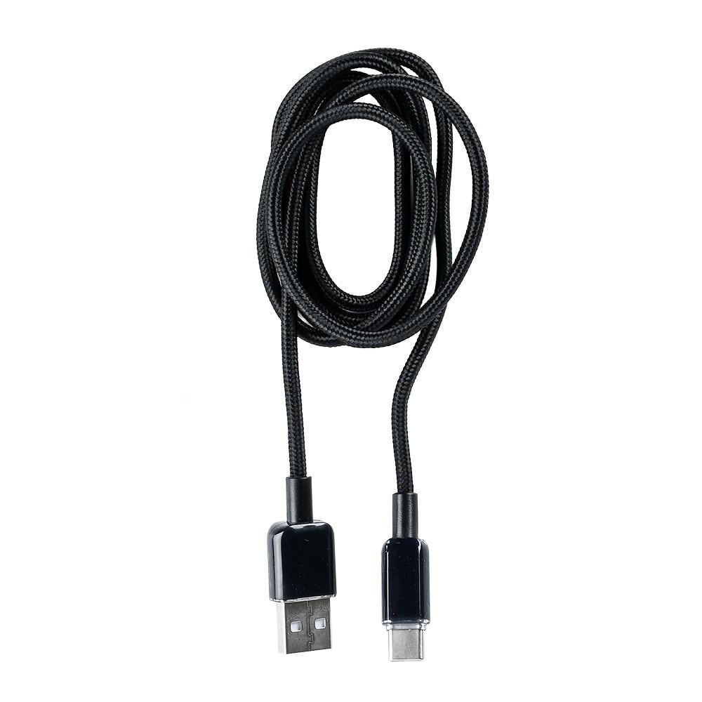 Кабель USB to Type-C KLGO WL-1423 с быстрой зарядкой 5A 1 м Черный (26712805)
