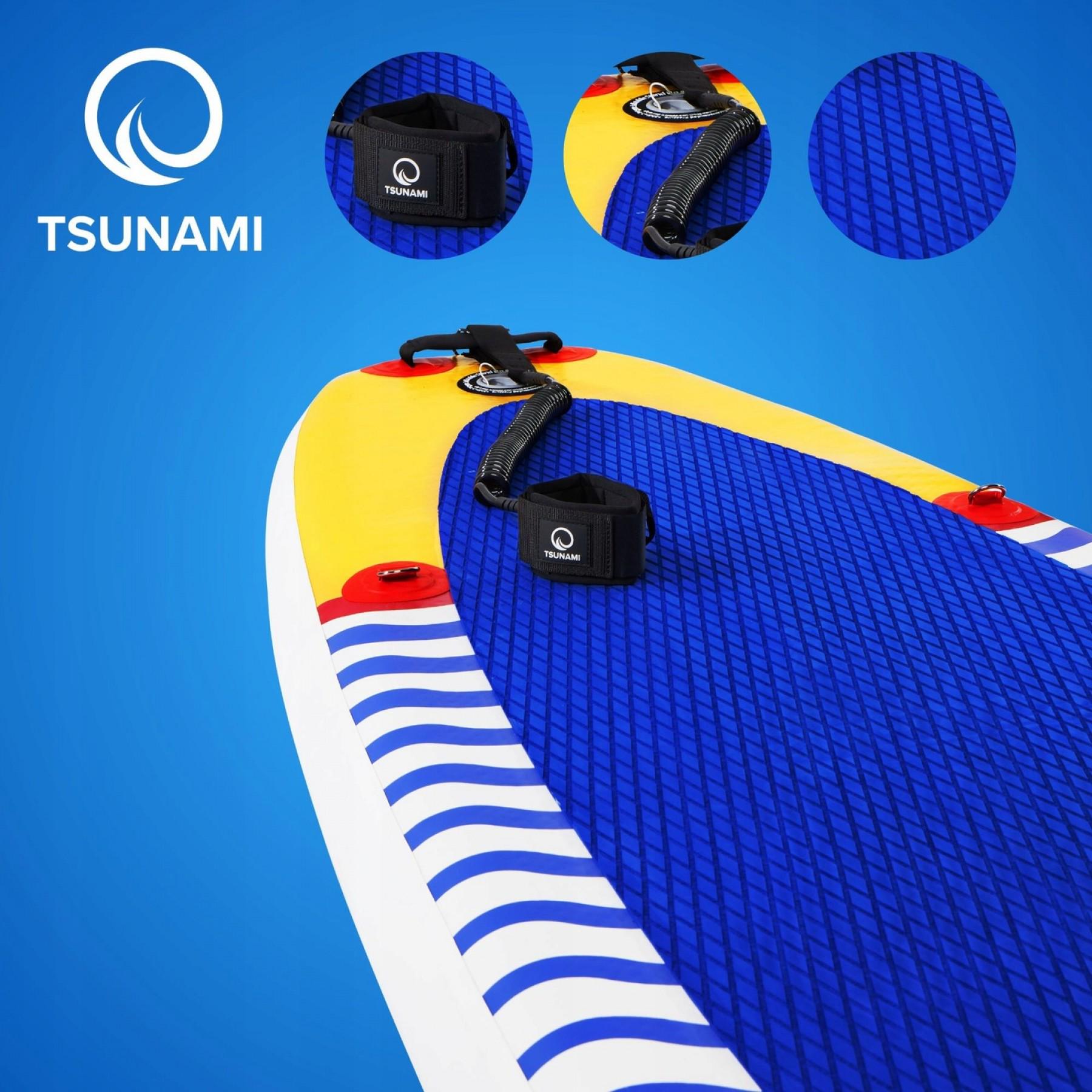 SUP-доска надувная TSUNAMI 350 см с веслом Wave T09 - фото 6