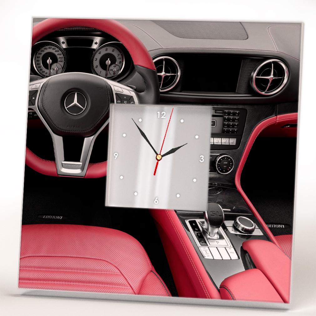 Часы Mercedes 260x260 мм (C03835)