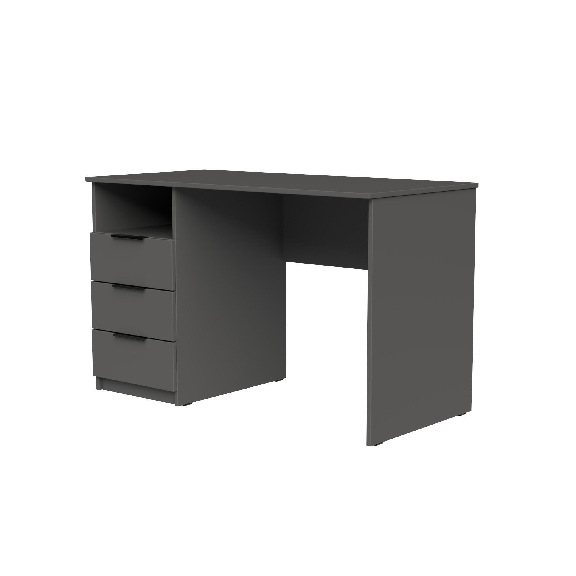 Стол письменный СП1 3Я SENAM 750х1100х500 мм ДСП Серый Графит - фото 3 Стол письменный СП1 3Я SENAM 750х1100х500 мм ДСП Серый Графит - фото 3