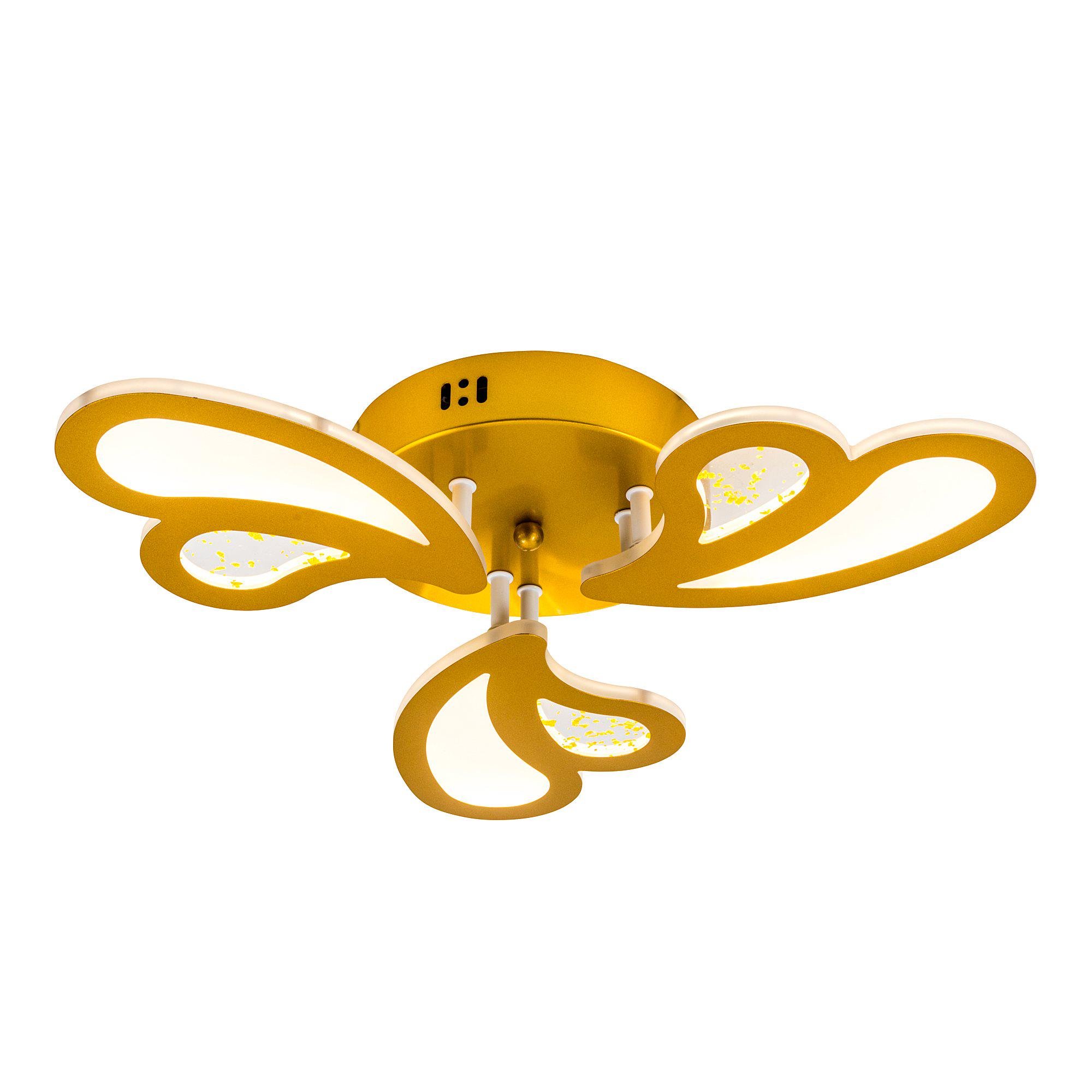 Люстра светодиодная с пультом Valeso V K39979-3 GD (000036418) - фото 2 Люстра светодиодная с пультом Valeso V K39979-3 GD (000036418) - фото 2