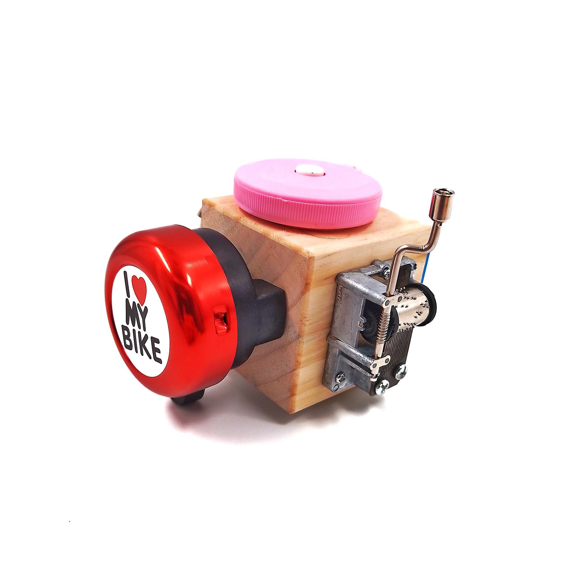 Бізіборд розвиваючий Jia Yue Toys Дзвінок 12 см Різнокольоровий (111890z)