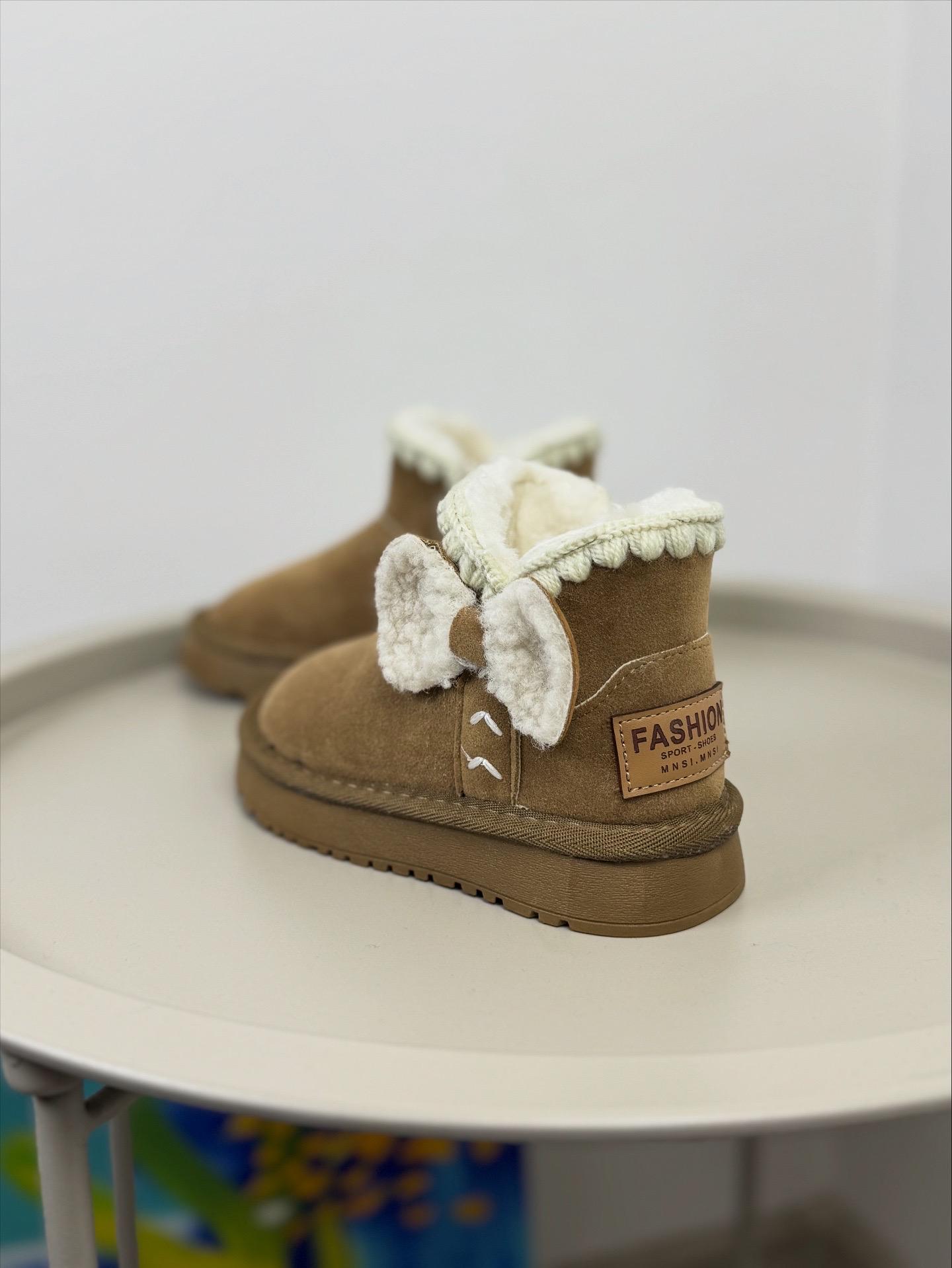 Ботинки детские зимние 1641 р. 26 Бежевый (30410786) - фото 6 Ботинки детские зимние 1641 р. 26 Бежевый (30410786) - фото 6