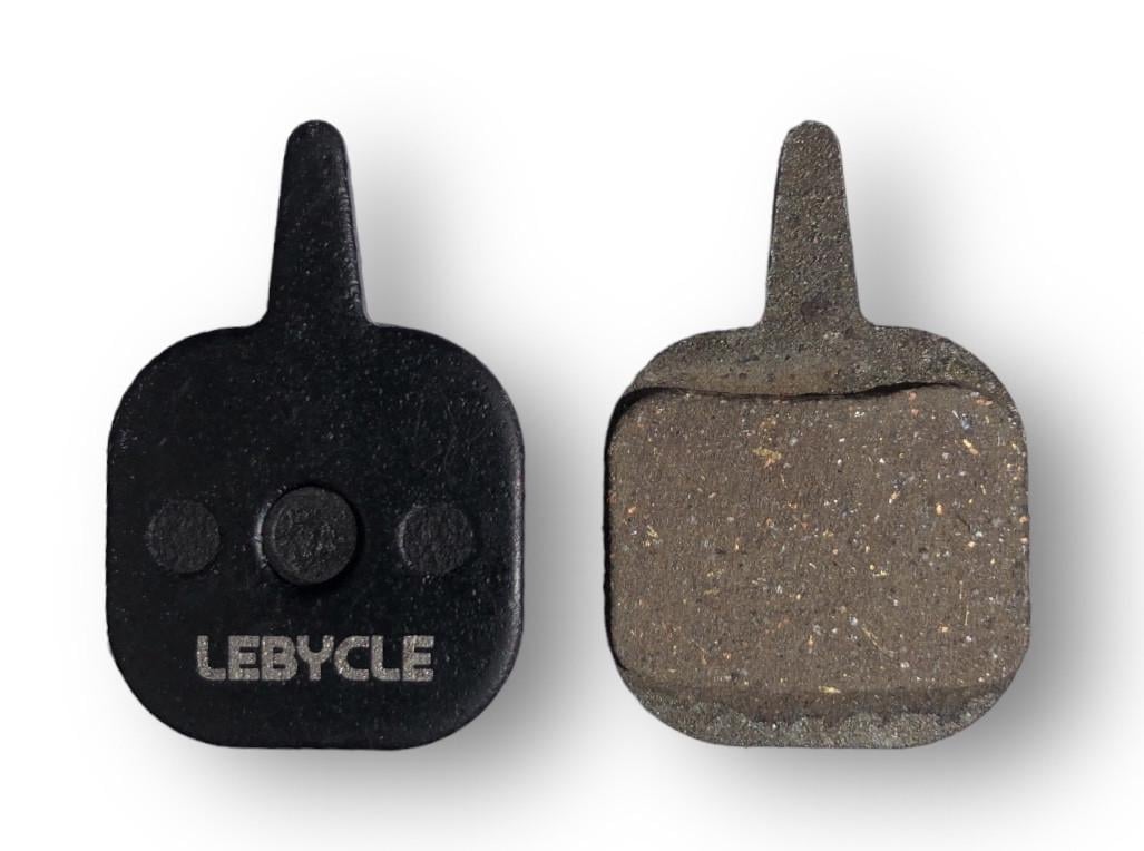 Тормозные колодки Lebycle disk квадратная с хвостиком 37,5-26,5 мм 2 шт.