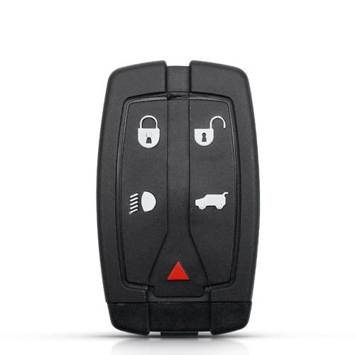 Заготовка-корпус для ключа запалювання автомобіля під чіп 5 кнопок для Land Rover Black (510044) - фото 4 Заготовка-корпус для ключа запалювання автомобіля під чіп 5 кнопок для Land Rover Black (510044) - фото 4