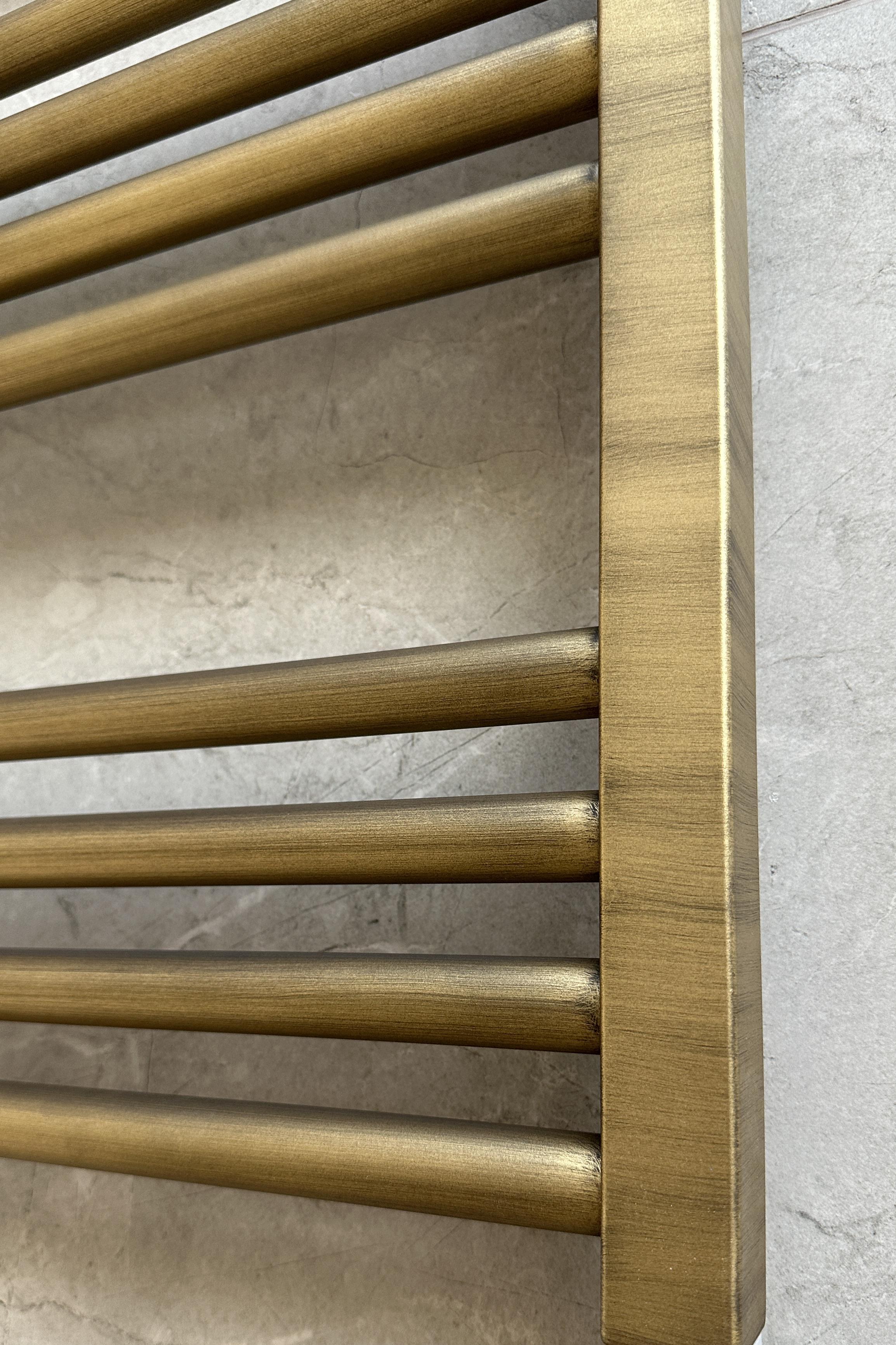 Полотенцесушитель водяной Terma Fiona 1140x500 мм Brushed Brass (688) - фото 4