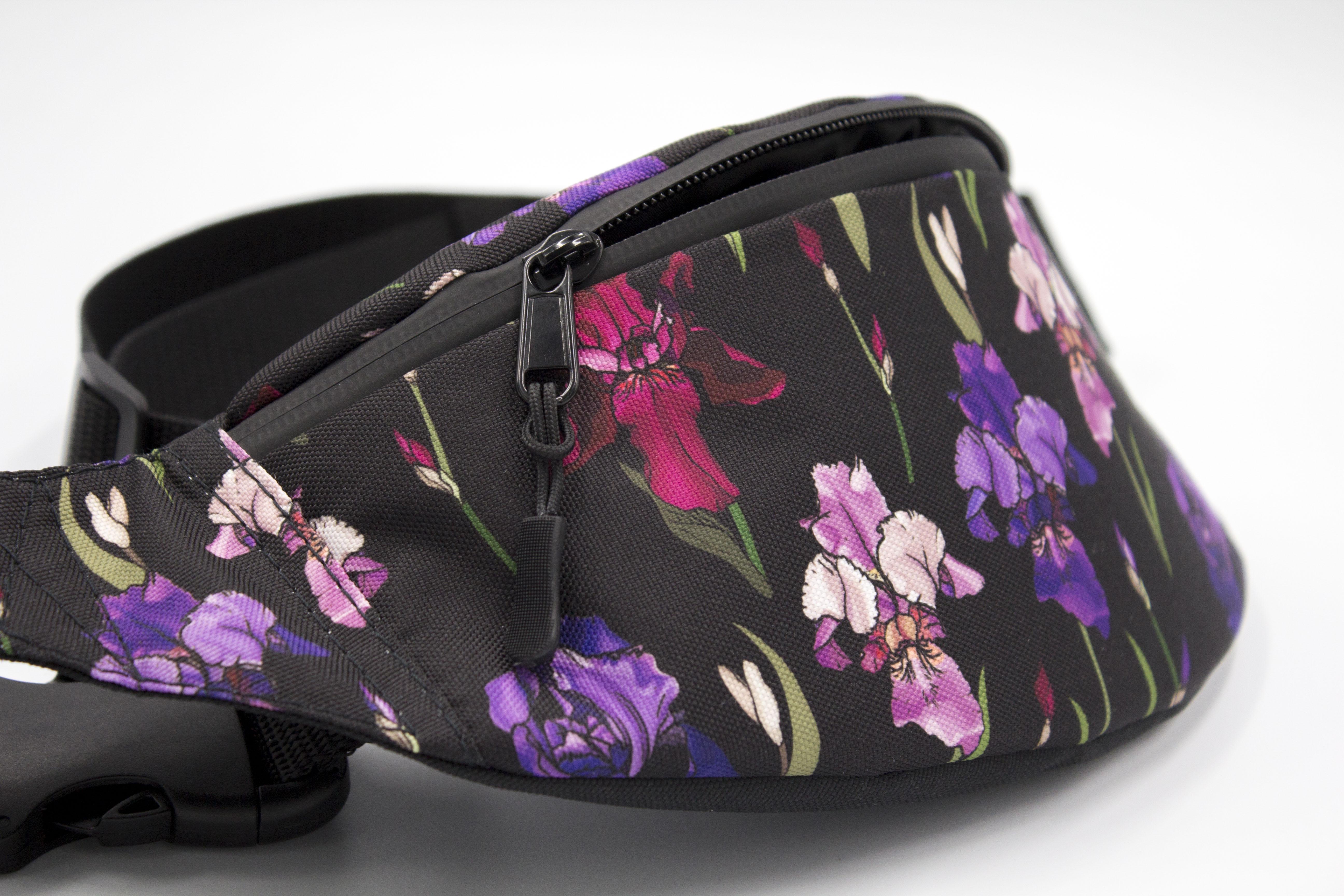 Сумка бананка Іриси Чорний (BK-011) - фото 8 Сумка бананка Іриси Чорний (BK-011) - фото 8