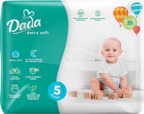 Підгузки Dada Extra Soft JUNIOR 11-25 кг 39 шт. (NA002733)