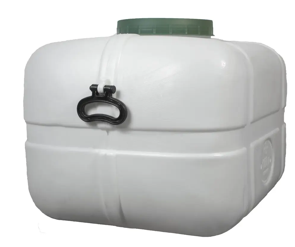 Емкость для воды пластик 100 л 58x51x45 см Белый (2268033149) - фото 1