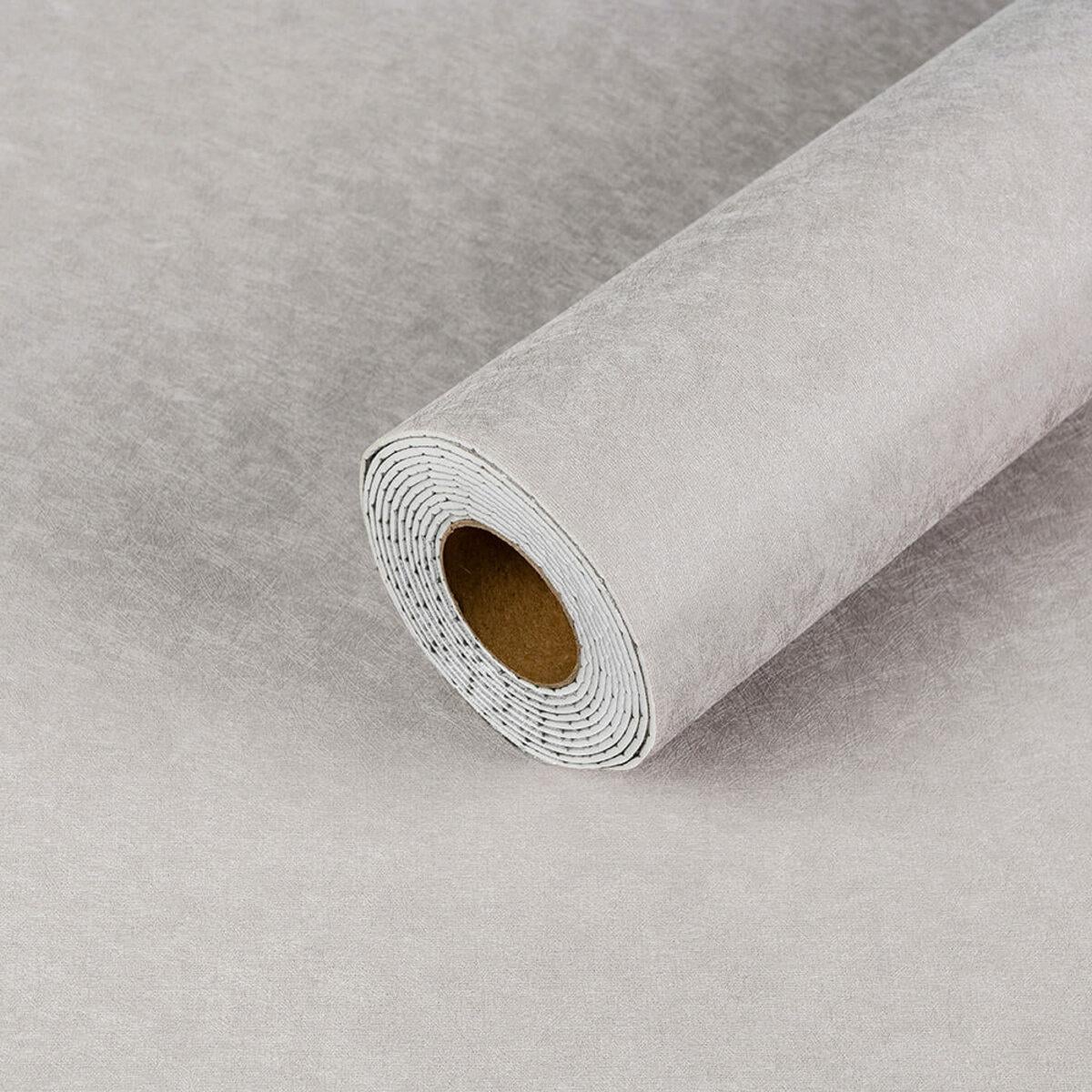 Штукатурка самоклеящаяся гибкая шелковая в рулоне 600х3000х2,5 мм Жемчужный серый (SW-00002998)