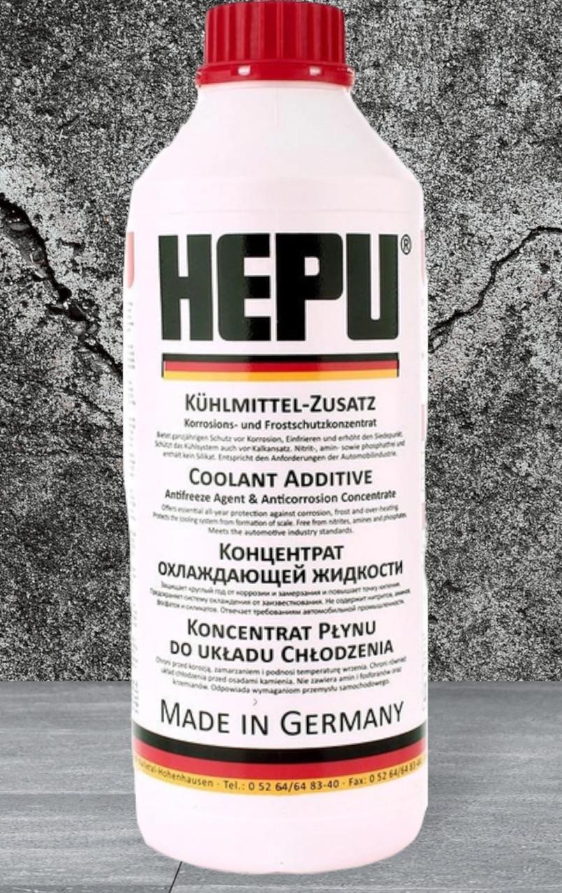 Антифриз-концентрат 1,5 л G12 -70 °C HEPU Червоний (P999-G12)