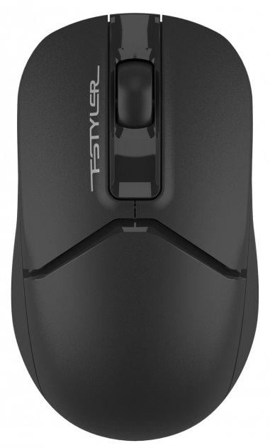 Мышь A4Tech бесшумная Fstyler FG12S Wireless Black (45381)