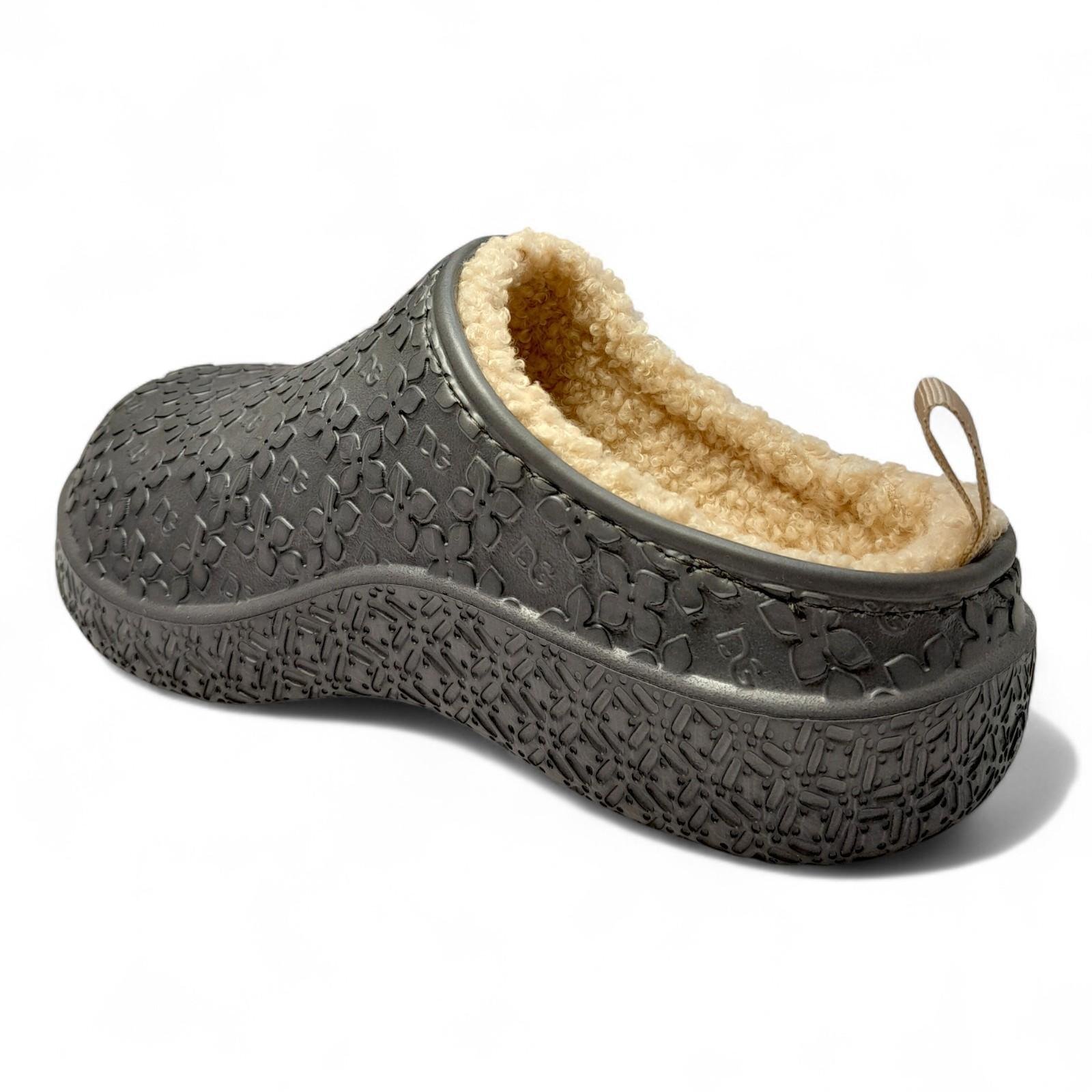 Сабо женские утепленные dagostyle М4103 р. 38 24 см Серый (2798157862) - фото 5