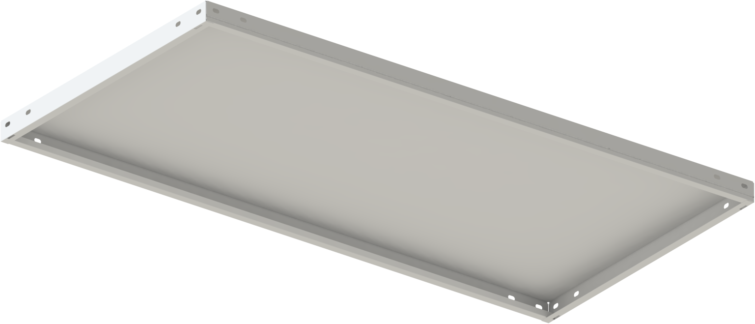 Стеллаж металлический 6х100 кг/п 2000х700х300 мм на болтовом соединении - фото 2 Стеллаж металлический 6х100 кг/п 2000х700х300 мм на болтовом соединении - фото 2