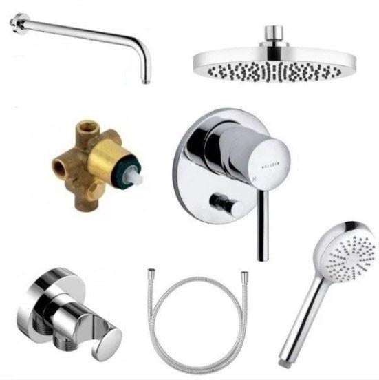 Душевая система Kludi Bozz 386300576 Хром