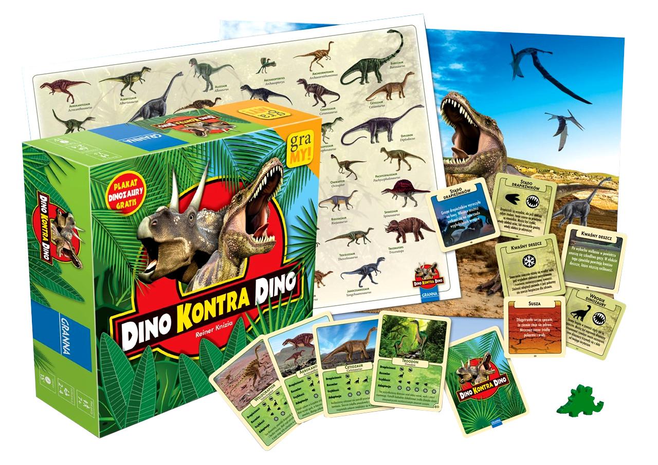 Настільна гра GRANNA Діно VS Діно (82708) - фото 4 Настільна гра GRANNA Діно VS Діно (82708) - фото 4