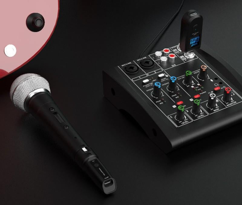 Мікрофонний адаптер-конвертер 2,4G бездротовий XLR 50 м (0088) - фото 3 Мікрофонний адаптер-конвертер 2,4G бездротовий XLR 50 м (0088) - фото 3