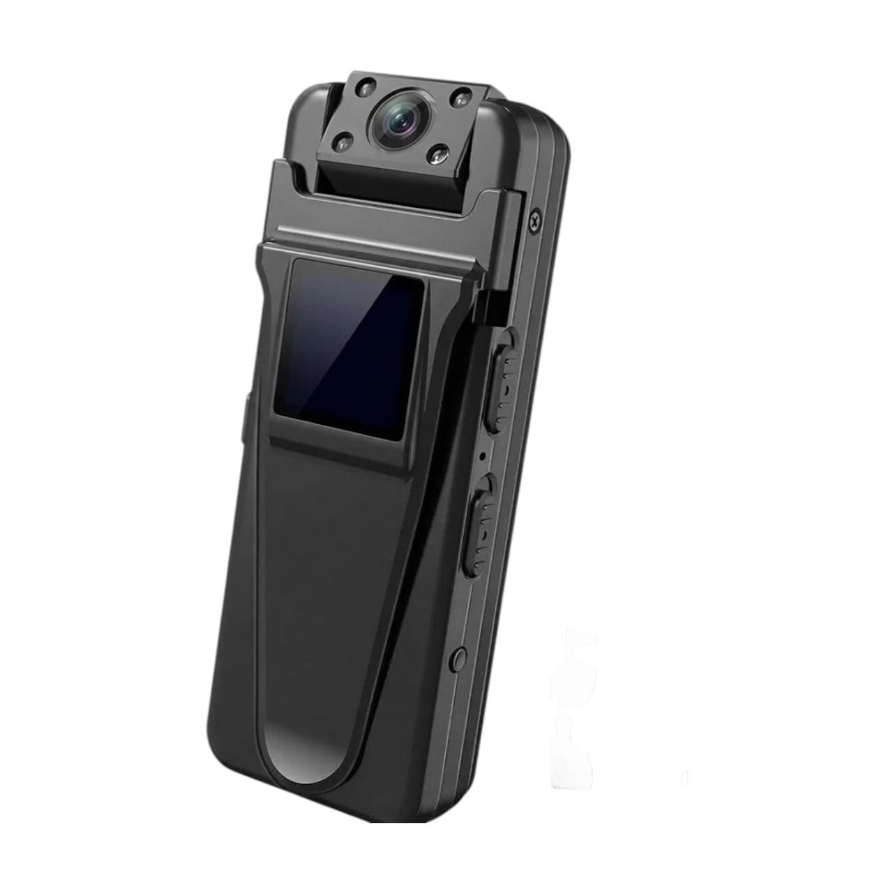 Відеокамера нагрудна QZT Body Camera 1080P Full HD з нічним баченням та картою пам’яті 32GB (33005543)