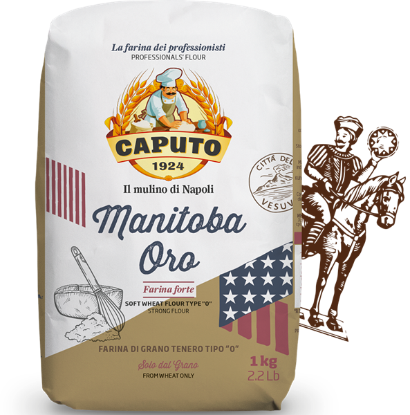 Борошно Caputo Manitoba Oro Манітоба з м'яких сортів пшениці тип 0 1 кг (1663516720) - фото 5