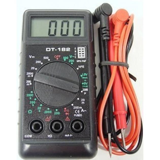 Мультиметр цифровий (DT-182) - фото 4 Мультиметр цифровий (DT-182) - фото 4