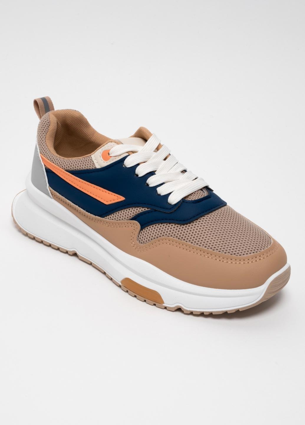 Кроссовки женские Fashion Y995-3 р. 38 Бежевый (345289_38)