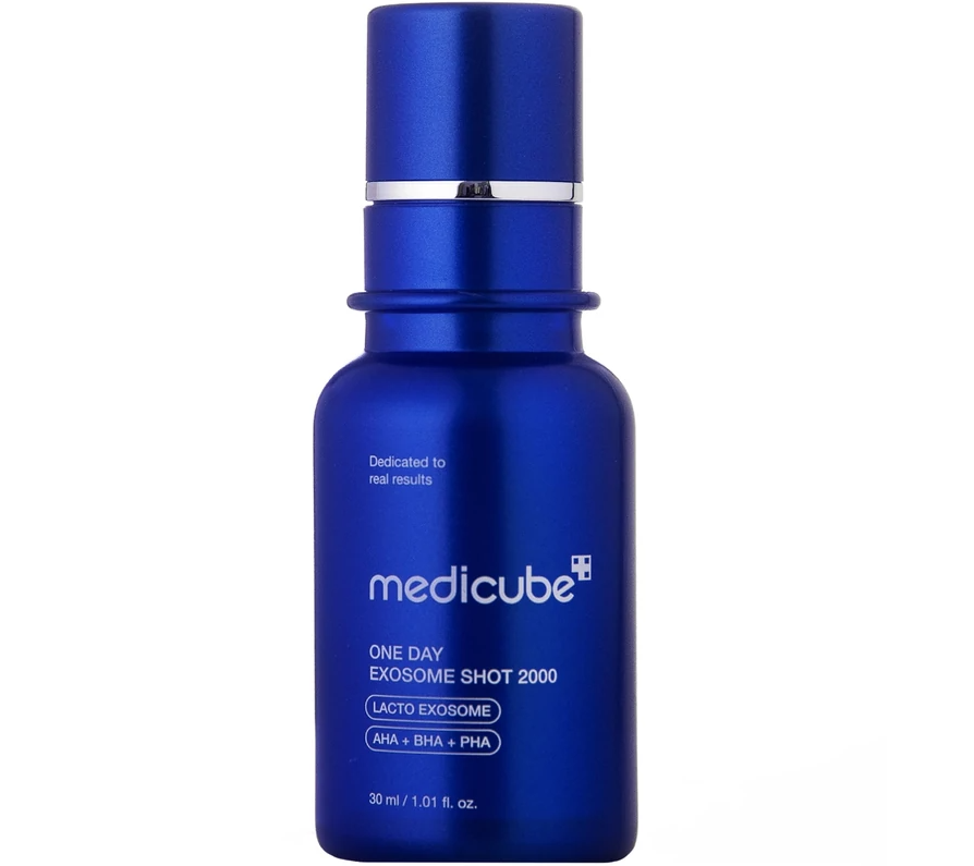 Сыворотка Medicube One Day Exosome Shot Pore Ampoule 2000с экзосомами и спикулами для сужения пор