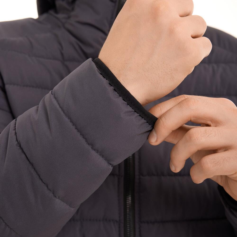 Куртка чоловіча Pobedov Beggin демісезонна стьобана XXL Темно-сірий (26512/1/5) - фото 6