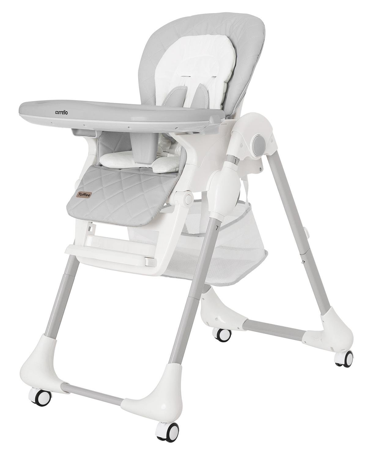Стільчик для годування Carrello Toffee Ash Grey (CRL-9502/3) Стільчик для годування Carrello Toffee Ash Grey (CRL-9502/3)