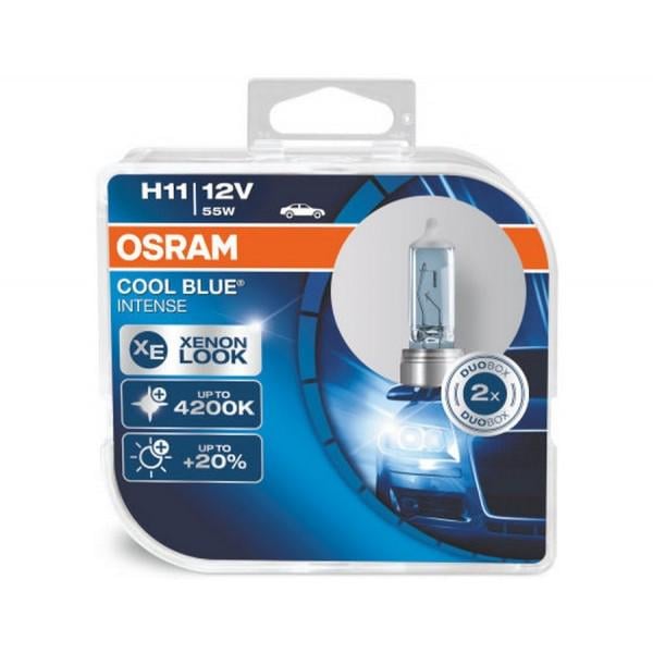 Автолампа галогеновая Osram 64211CBI H11 55 Вт 12 В PGJ19-2 10X2 HardDuopet