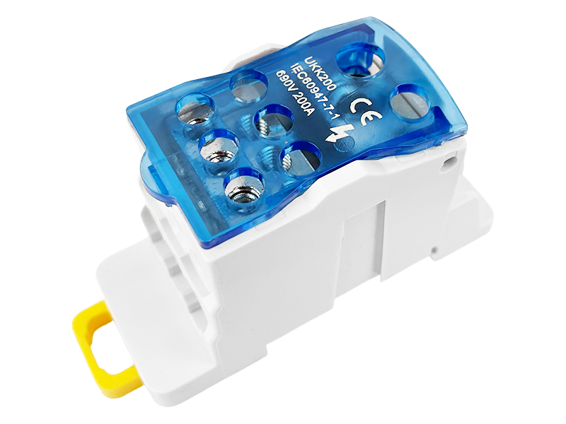 Блок розподільчий на DIN-рейку Lemanso LMA2777 200A (UKK200)