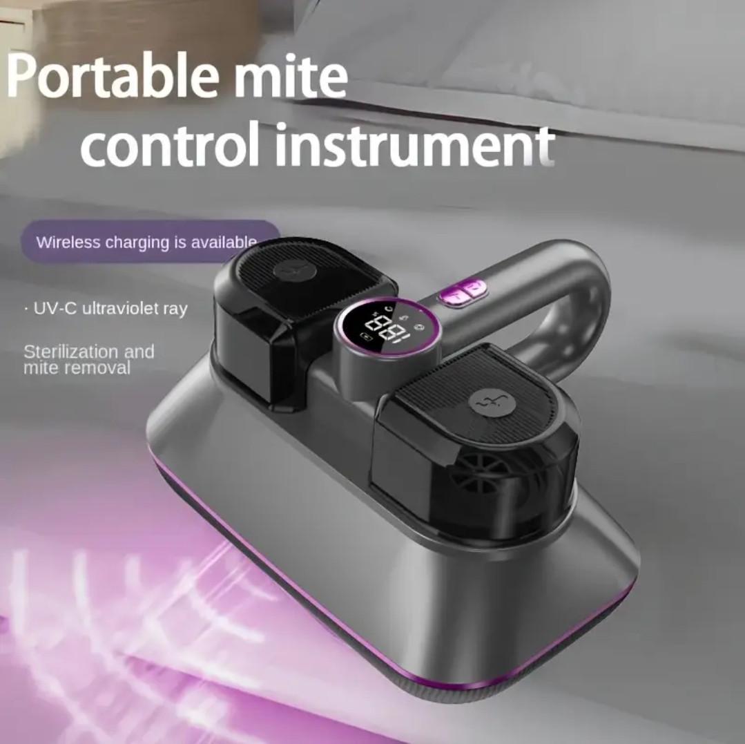 Пилосос бездротовий ручний з УФ від пилових кліщів USB Фіолетовий (2473722399) - фото 2 Пилосос бездротовий ручний з УФ від пилових кліщів USB Фіолетовий (2473722399) - фото 2