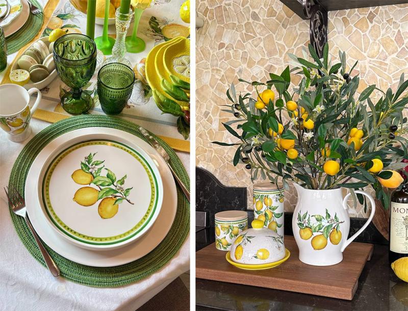 Кухоль порцеляновий Сицилійський Лимон 340 мл - фото 3 Кухоль порцеляновий Сицилійський Лимон 340 мл - фото 3