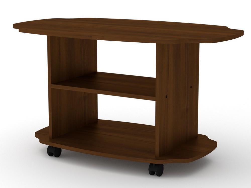 Стіл журнальний Компаніт Твіст Горіх