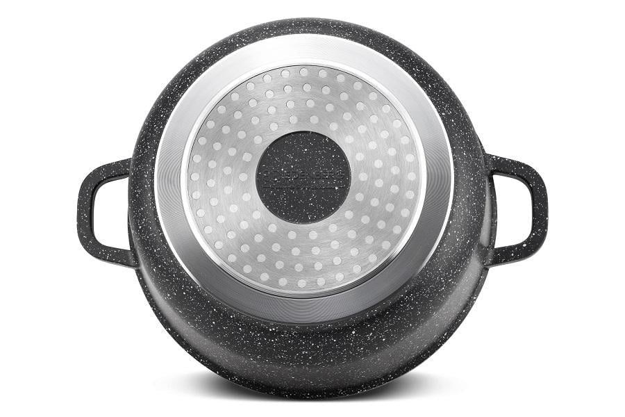 Каструля-казан Edenberg EB-8116 з мармуровим покриттям та скляною кришкою 20 см 2,3 л (27922857) - фото 3 Каструля-казан Edenberg EB-8116 з мармуровим покриттям та скляною кришкою 20 см 2,3 л (27922857) - фото 3