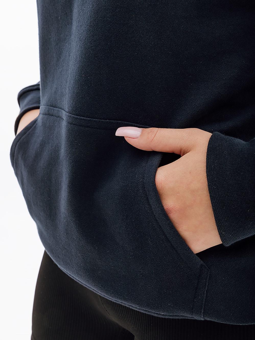 Худи женское Helly Hansen W HH LOGO HOODIE XS Синий (7d33978-597 XS) - фото 3 Худи женское Helly Hansen W HH LOGO HOODIE XS Синий (7d33978-597 XS) - фото 3