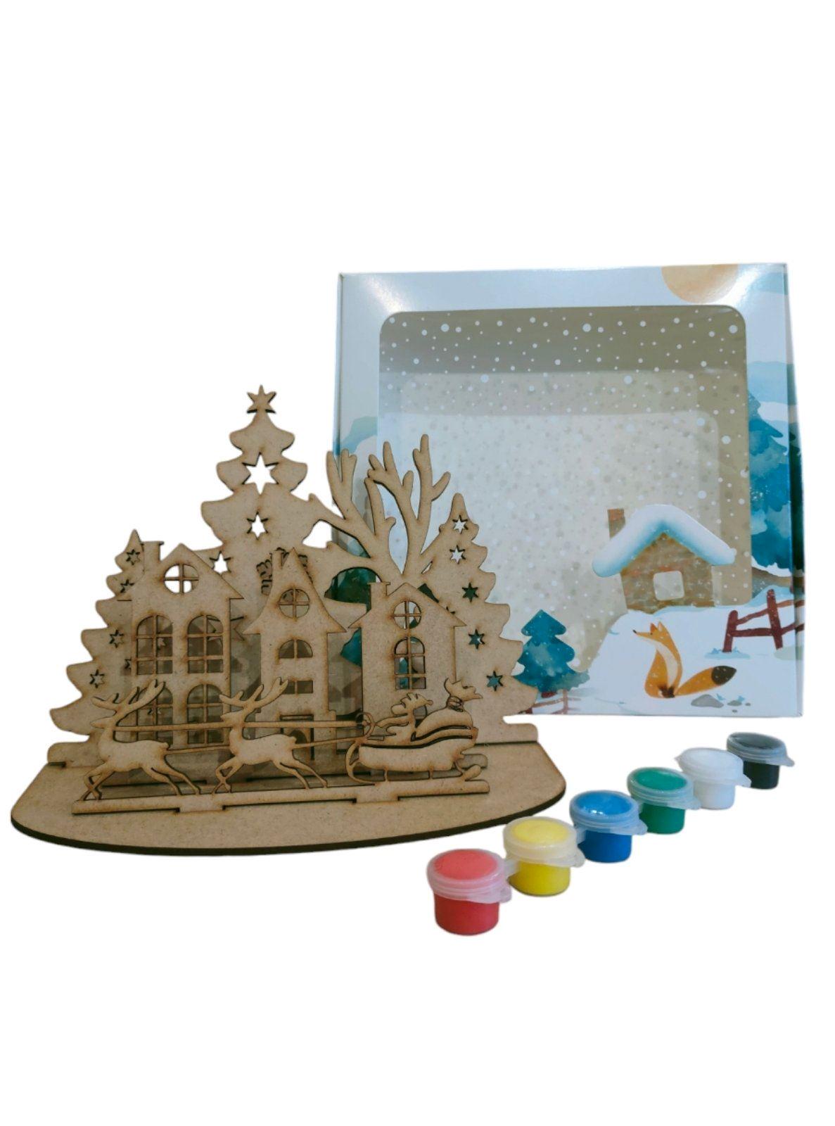 Набір для творчості Затишний будинок в зимову ніч (200-006-1)