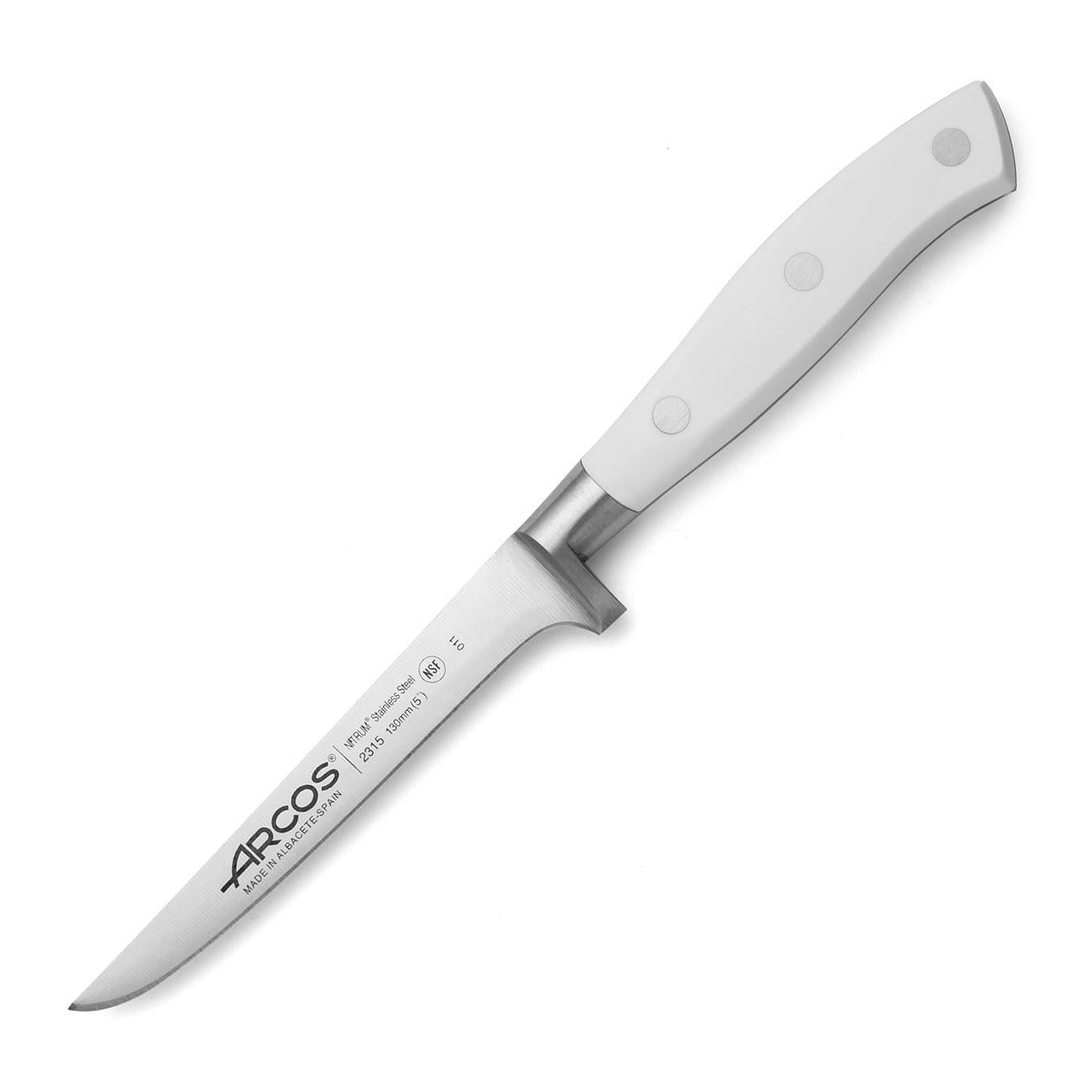 Нож кухонный Arcos Riviera обвалочный 130 мм White (231524)