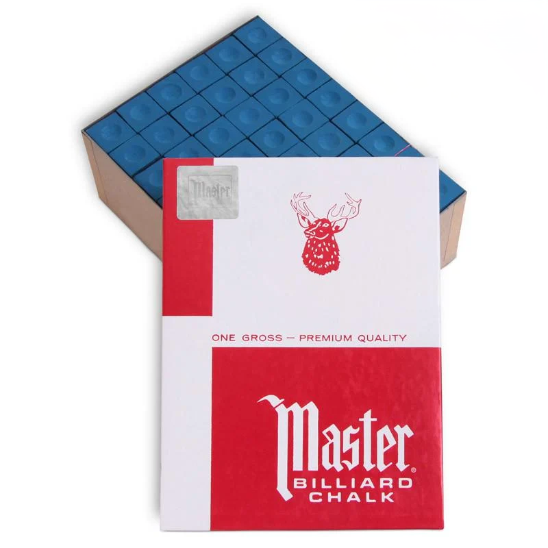 Крейда більярдна Master 144 шт. Синій (18131823) Крейда більярдна Master 144 шт. Синій (18131823)
