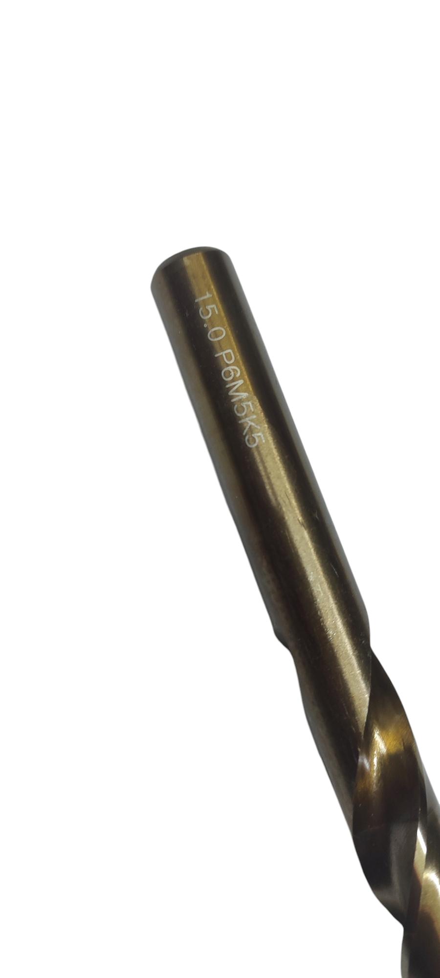 Сверло OTTIMO ц/х ф Р6М5К5 шлифованное А1 15,0 мм (048058) - фото 3