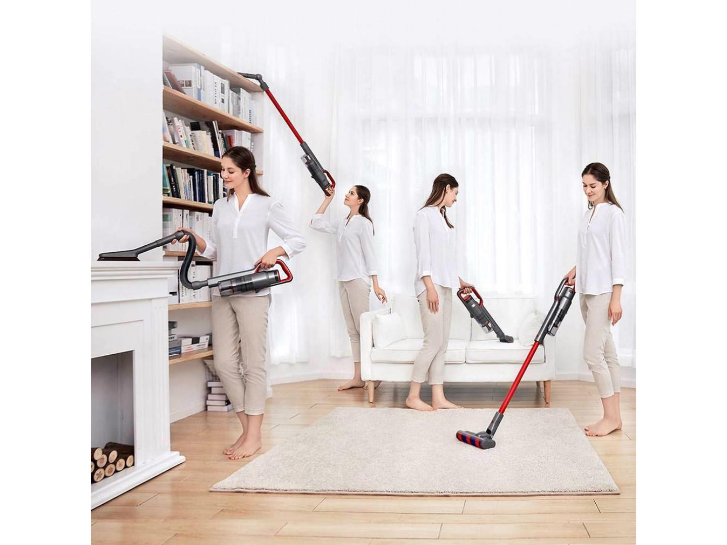 Ручной пылесос JIMMY Multi-function Vacuum Cleaner JV65 Red (46189) - фото 5