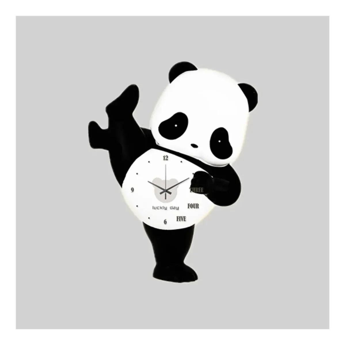 Часы настенные Панда с LED-подсветкой 31х40 см (17175)