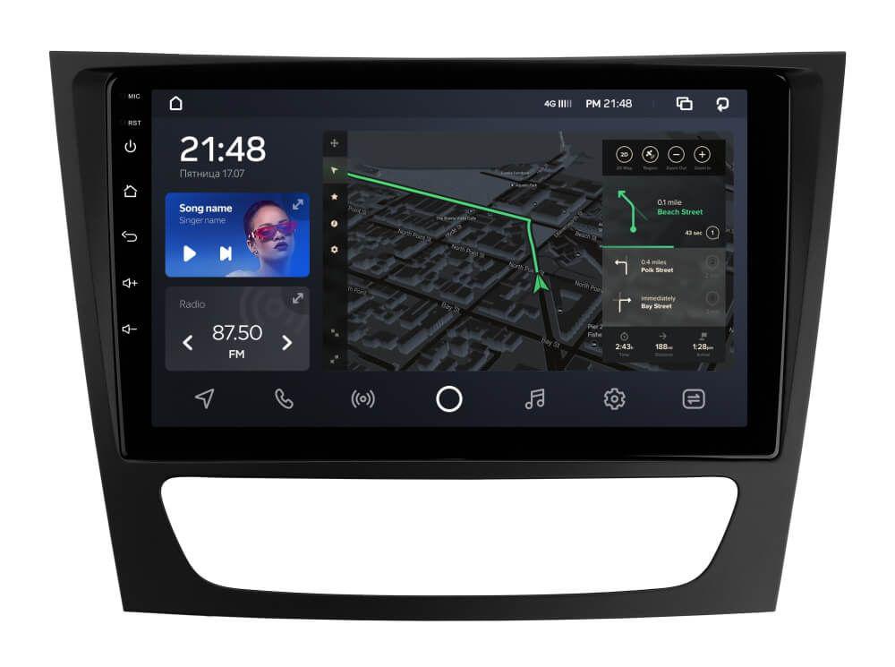 Штатна магнітола AMS T910 6+128 Gb Mercedes Benz E-Class S211 W211 CLS-Class C219 2002-2010