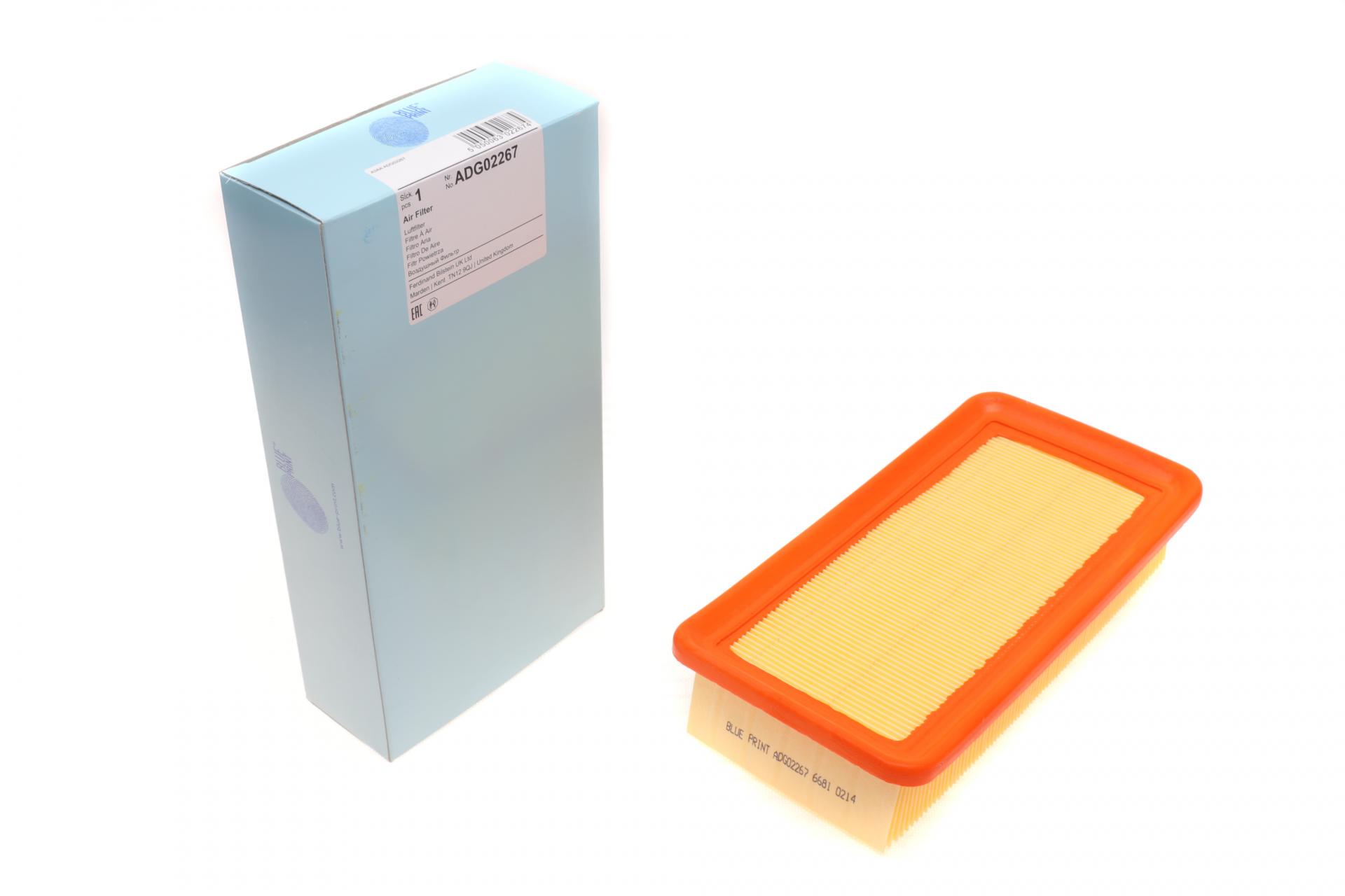 Фільтр повітряний BLUE PRINT для Hyundai Accent III/Kia Rio II 1,4GL/1,6GLS 05-11 (ADG02267)