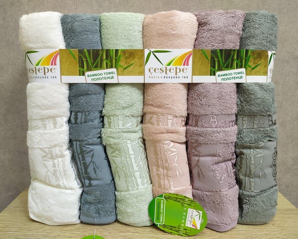 Набор полотенец Cestepe Bamboo Floral 50х90 см 6 шт.